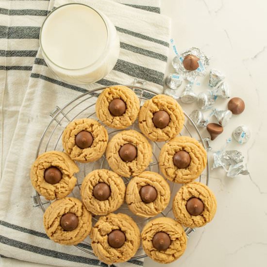 Perfect Peanut Butter Blossoms