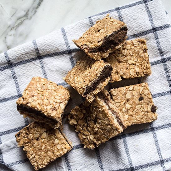 Raw Chocolate Oat Bars