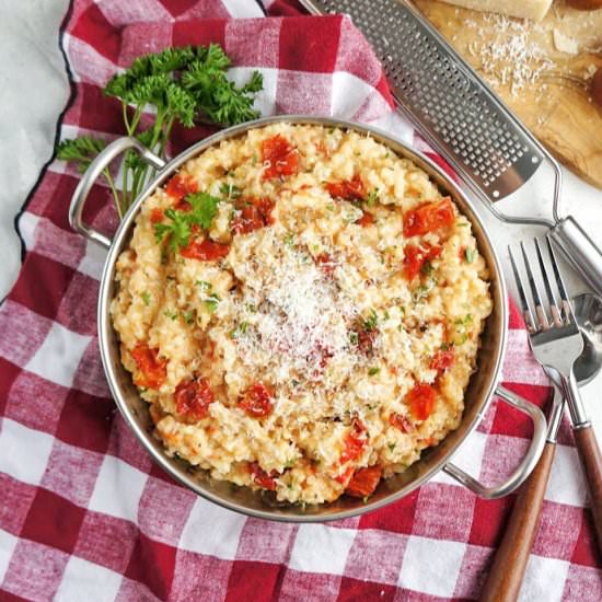 InstantPot Red Pepper Risotto