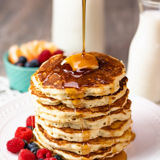 Brown Butter Pancakes