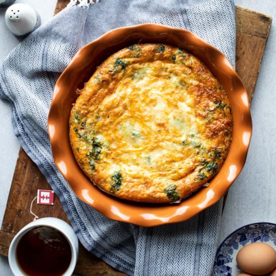 Spinach Egg Bake