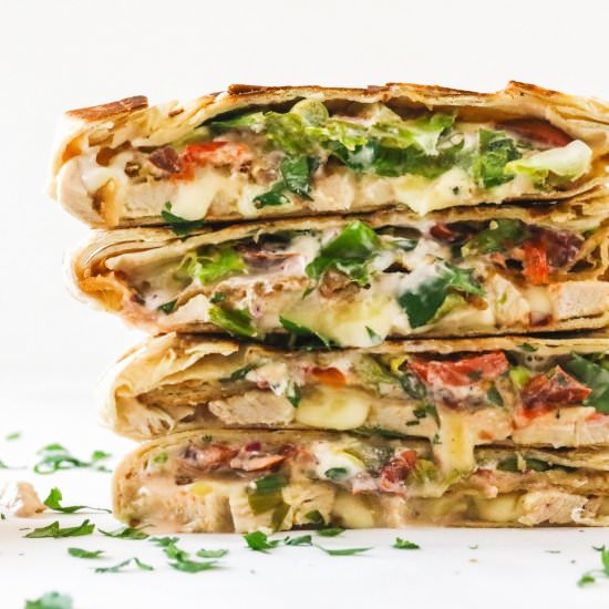 Fajita Chicken Crunchwraps