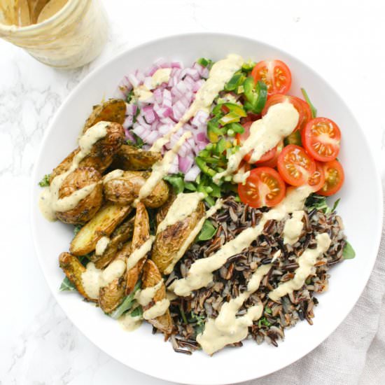 Vegan Winter Harvest Bowls