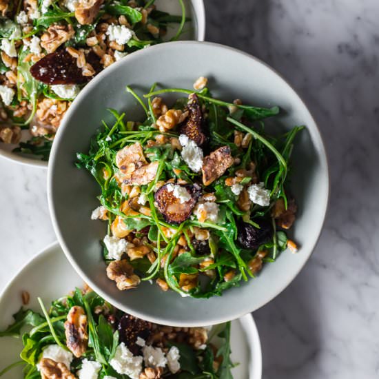 Farro & Fig Salad