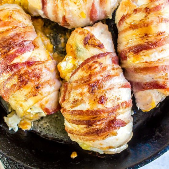 Keto Jalapeno Popper Chicken