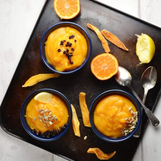 Sweet Potato Smoothie Bowl+Mango