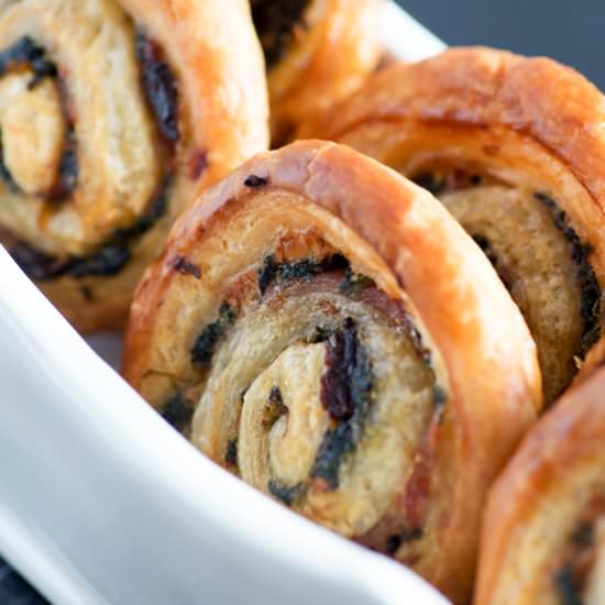 Pinwheels with Spinach