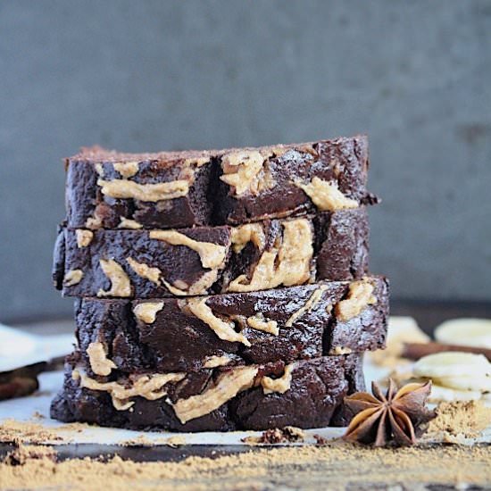 Choc Chai Spiced Banana Bread