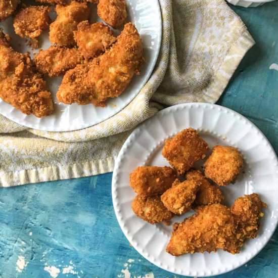 Crispy Low Carb Chicken Nuggets