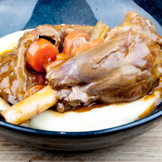 Pot Roasted Lamb Shank