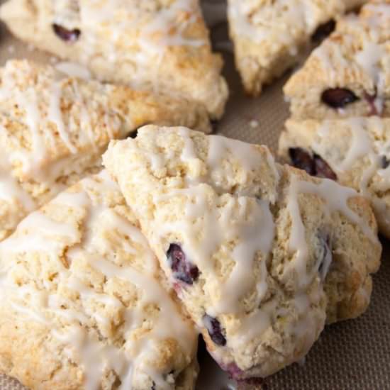 Blueberry Lemon Scones