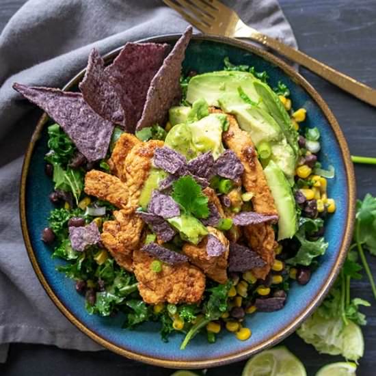 Baja Chicken Kale Salad