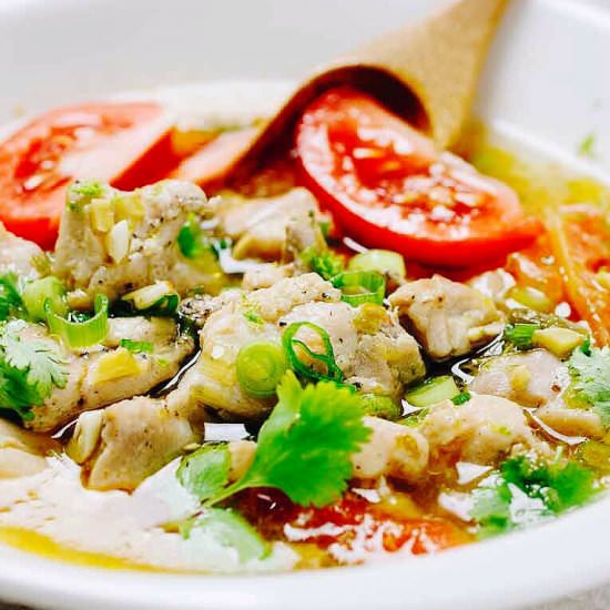 Vietnamese Chicken Pho Soup