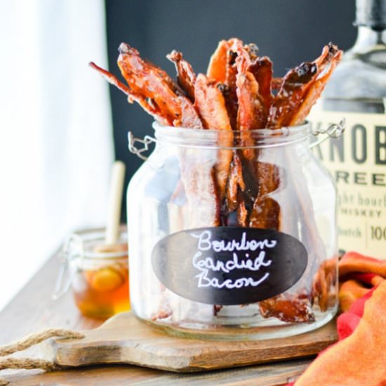Bourbon Candied Bacon