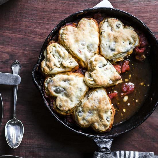 bloody mary chicken pot pie