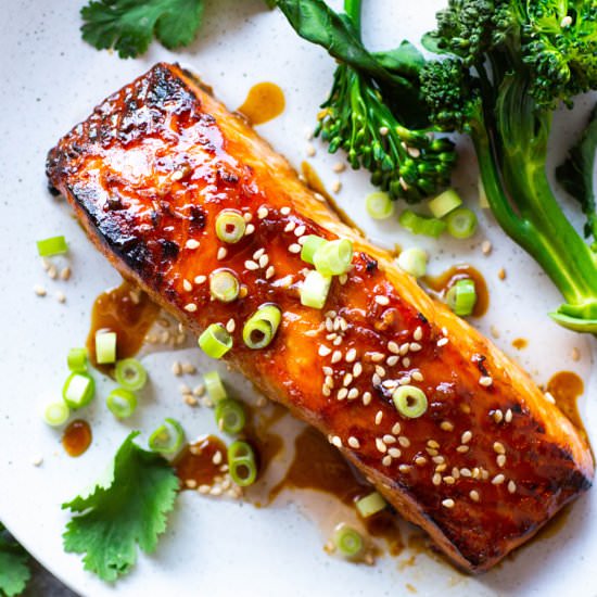 Easy Paleo Salmon Teriyaki