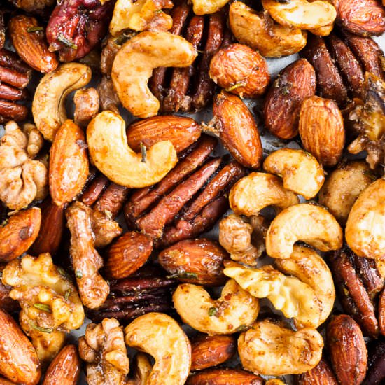 Mixed Spiced Nuts