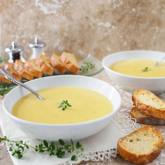 Creamy Leek and Potato Soup