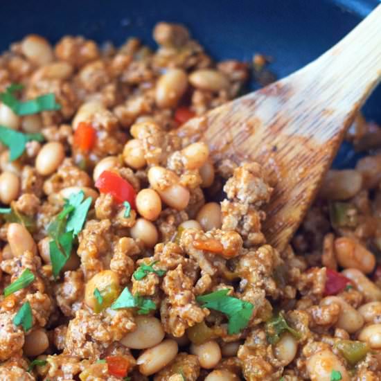 Green Chili Turkey Filling