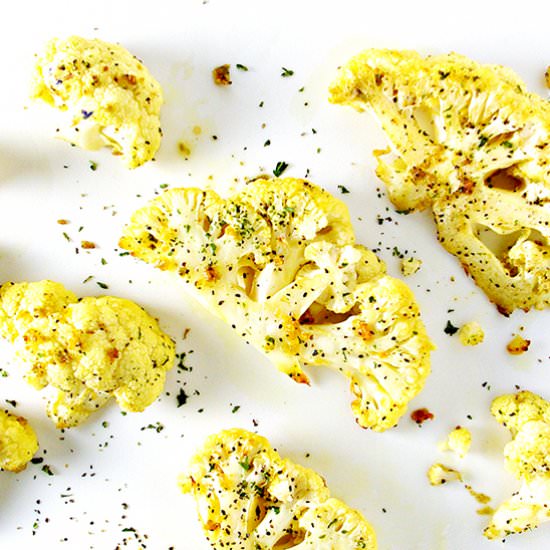 Roasted Cauliflower Steaks