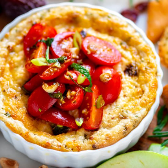 Baked Goat Cheese Dip
