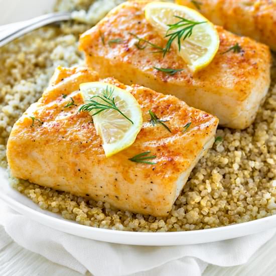 Baked Halibut