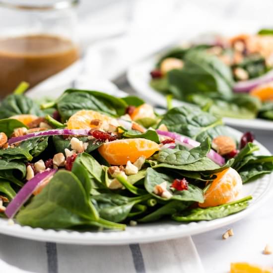 Spinach Mandarin Salad