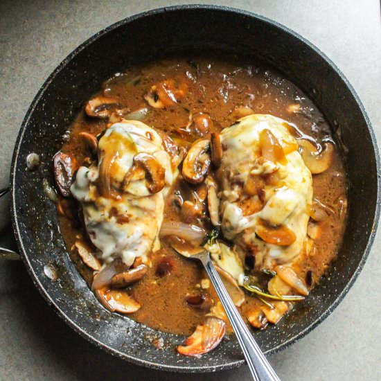 French Onion Smothered Chicken
