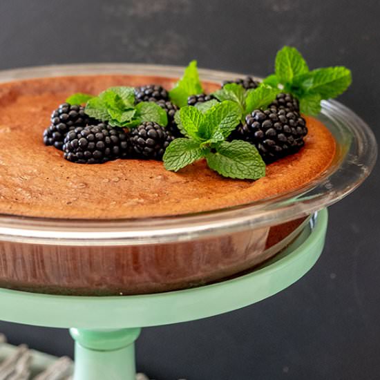 GF Chocolate Blackberry Pie