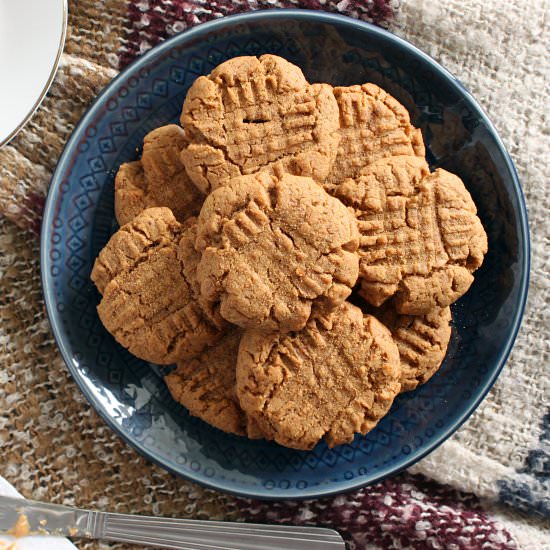 Best Vegan Peanut Butter Cookies