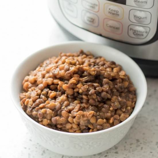 Instant Pot Lentils