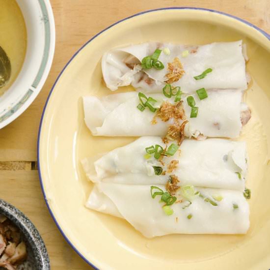 Cantonese Rice Noodle Rolls