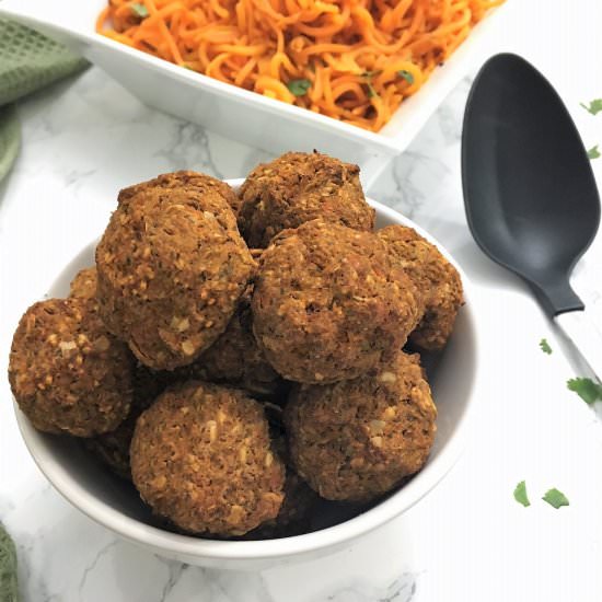 Vegan Lentil Meatballs