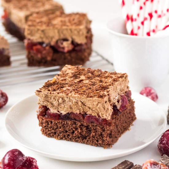 Chocolate Cherry Bars