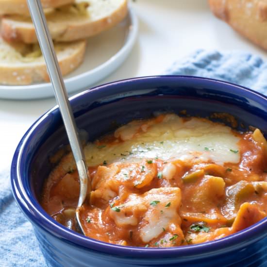 HEALTHY VEGGIE VEGAN LASAGNA SOUP