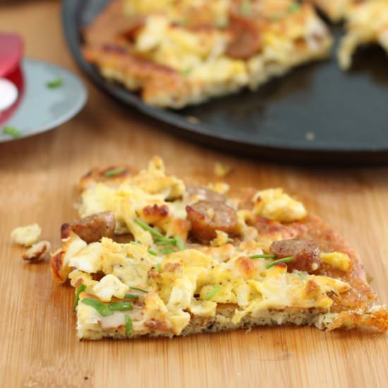 Keto Breakfast Pizza