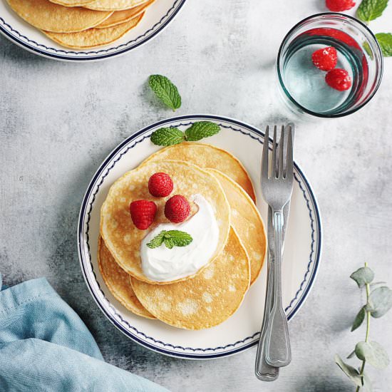 Coconut Protein Pancakes