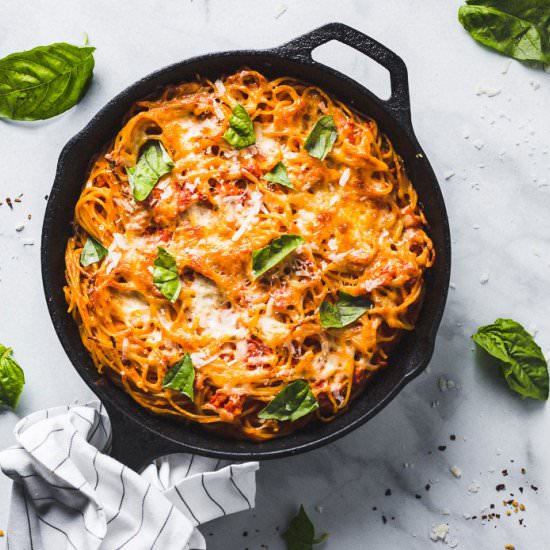 Baked Spaghetti Pie