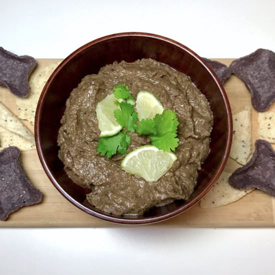Oil-Free Black Bean Dip