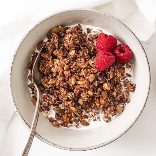 Chocolate Espresso Granola