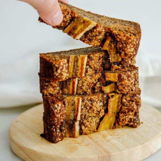 Peanut Butter Banana Bread