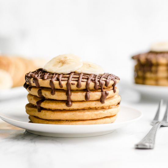 Healthy Banana Pancakes