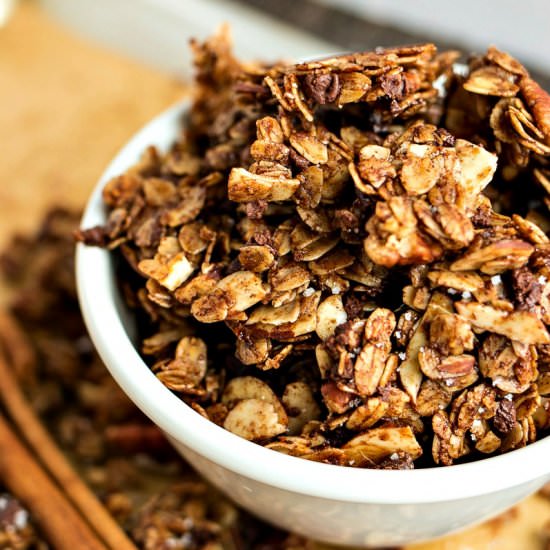 Chocolate Cinnamon Granola