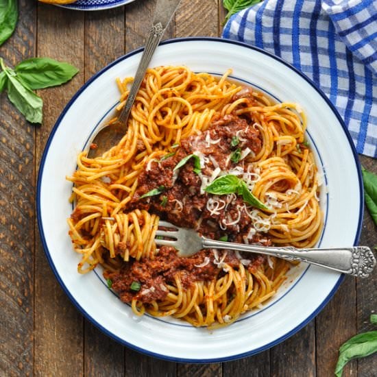 Spaghetti Meat Sauce