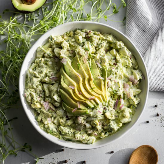 Instant Pot Avocado Egg Salad