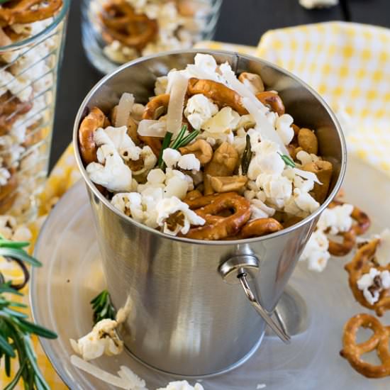Parmesan Rosemary Snack Mix
