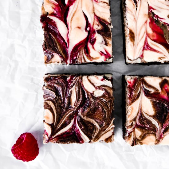 Raspberry Cheesecake Brownies