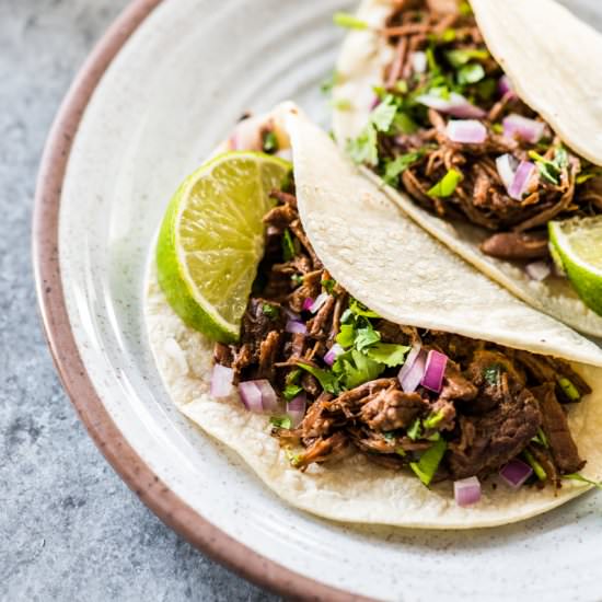 Instant Pot Mexican Shredded Beef
