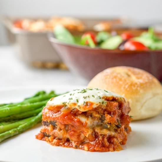 Baked Eggplant Parmesan