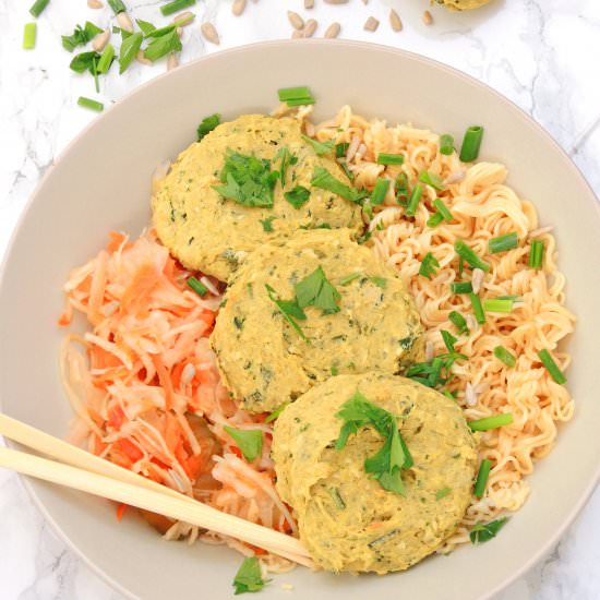 Cucumber cutlets